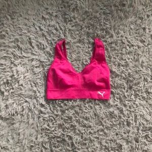Pair of Puma athletic tops in pink and dark blue women’s smalls🩷💙🫶🏻